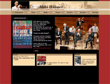 Tablet Screenshot of abbihuebner.de